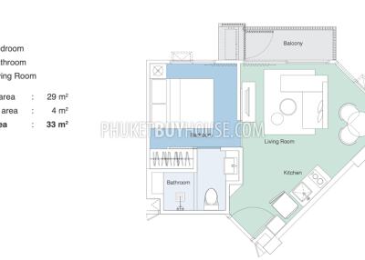 LAG7106: 1 Bedroom Cosy Unit in Bang Tao