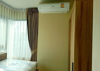 Bedroom with air conditioning