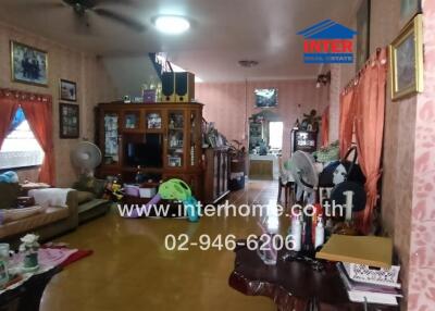 Living room with furniture and decorations