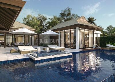 LAG6727: Luxury Beachfront Villa in Laguna, Bang Tao