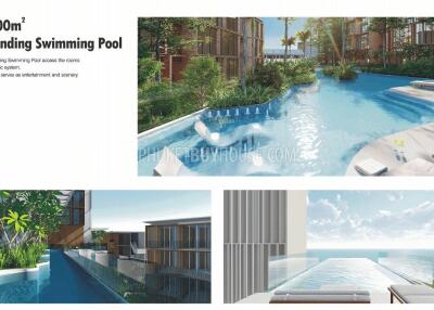 KAM6183: Studio in a New Huge Project 180 Meters from Kamala Beach