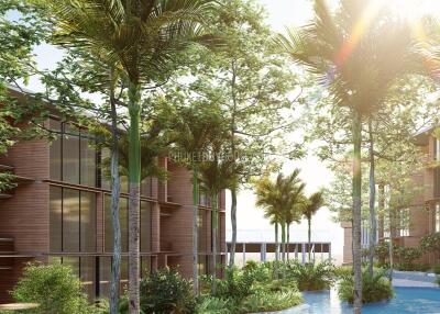 KAM6183: Studio in a New Huge Project 180 Meters from Kamala Beach