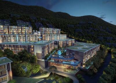 KAM6183: Studio in a New Huge Project 180 Meters from Kamala Beach