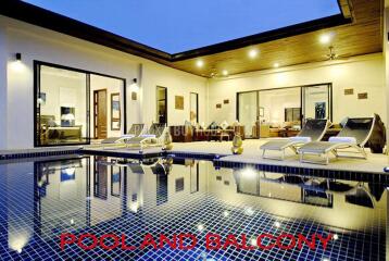 NAI5456: Beautiful Villa with 6 Bedrooms and Swimming Pool in Secured Area, Nai Harn