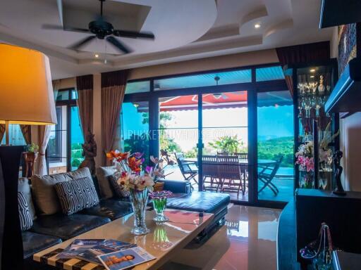 CAP5363: 3+1 Bedroom Seaview Villa near Cape Yamu