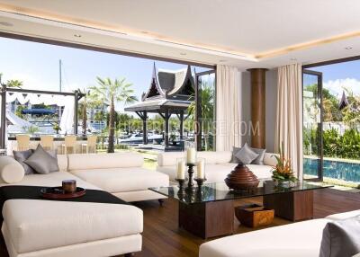 KOH3900: 5 Bedroom Elite Villa with Private 23 m Yacht Berth