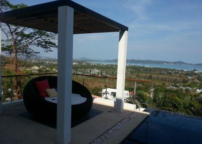 RAW2644: Ultimate panoramic seview 6 bedroom villa in Rawai, South of Phuket