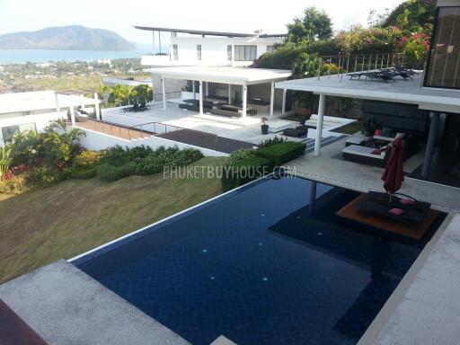 RAW2644: Ultimate panoramic seview 6 bedroom villa in Rawai, South of Phuket