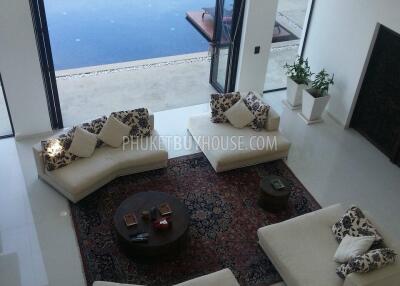 RAW2644: Ultimate panoramic seview 6 bedroom villa in Rawai, South of Phuket