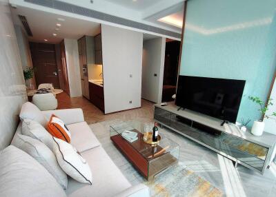 Modern living room with contemporary decor