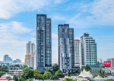 View of high-rise buildings