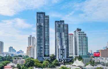 View of high-rise buildings