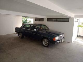 Car parked in a garage