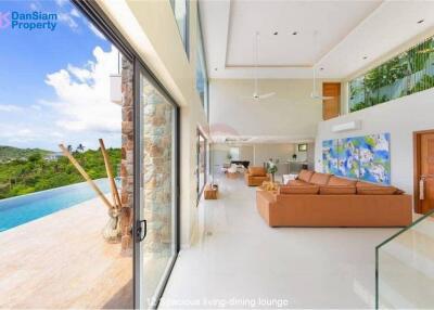 Incredible Samui 4-Bedroom Seaview Villa in Bophut