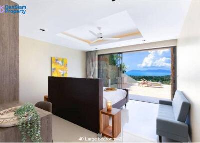 Incredible Samui 4-Bedroom Seaview Villa in Bophut