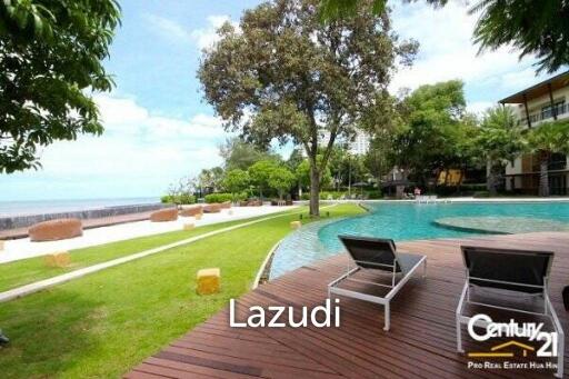 2 Bed Beachfront Condo with Pool View