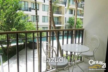 2 Bed Beachfront Condo with Pool View