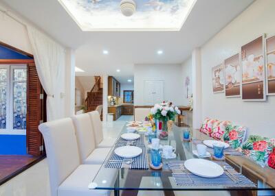 Two Storey 4 Bedroom Thai Style Pool Villa For Sale In Soi 88