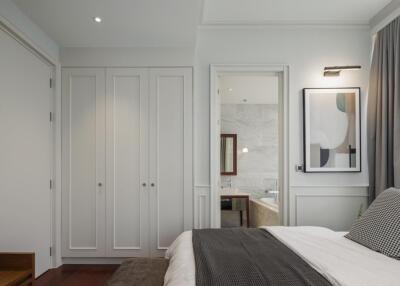 Bedroom with ensuite bathroom