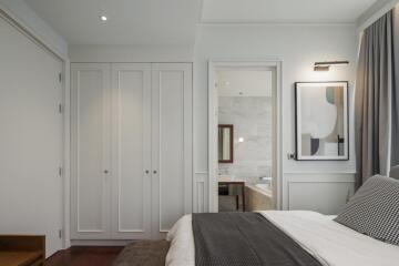 Bedroom with ensuite bathroom