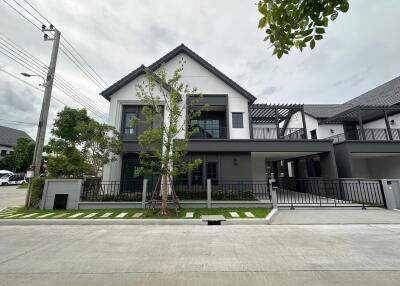 Modern two-story residential house