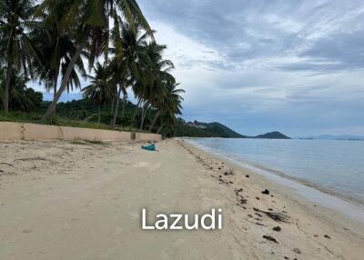 Beach front land near big Hotel Taling Ngam Beach