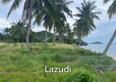 Beach front land near big Hotel Taling Ngam Beach