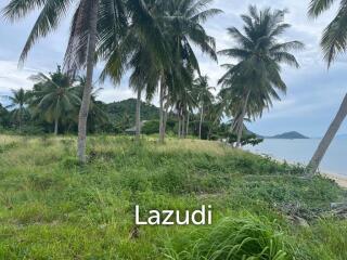 Beach front land near big Hotel Taling Ngam Beach