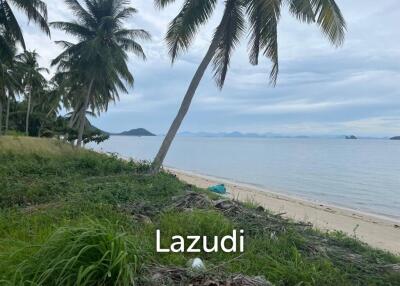 Beach front land near big Hotel Taling Ngam Beach