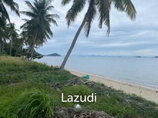 Beach front land near big Hotel Taling Ngam Beach