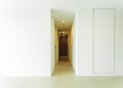 Bright spacious hallway with modern design