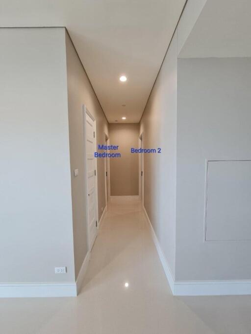 Hallway leading to bedrooms