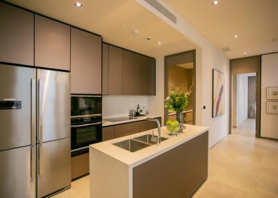 Modern kitchen with island