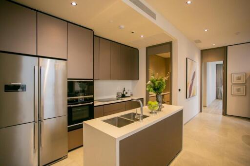 Modern kitchen with island