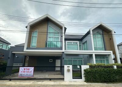 For Sale Pathum Thani Single House Baan Fah Piyarom Nordern Klong 6 Lam Luk Ka