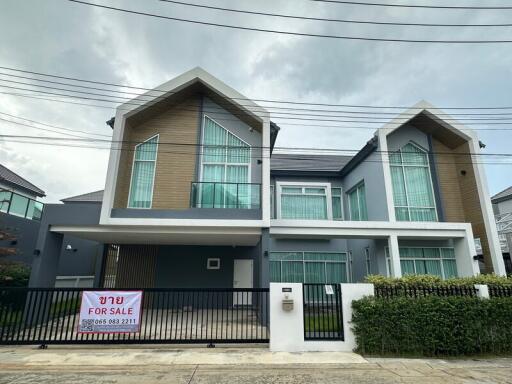 For Sale Pathum Thani Single House Baan Fah Piyarom Nordern Klong 6 Lam Luk Ka