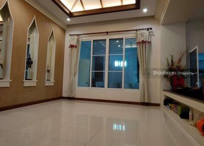 Single-story house with 2 bedrooms and 3 bathrooms in a project near Chiang Mai Airport