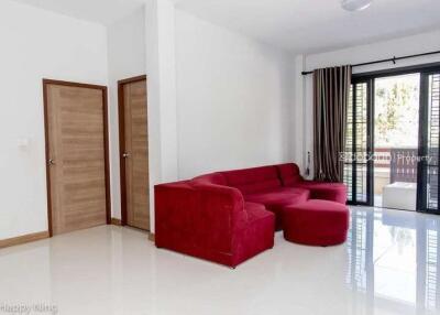 2-story detached house with 3 bedrooms and 2 bathrooms in a development near Chiang Mai Airport.