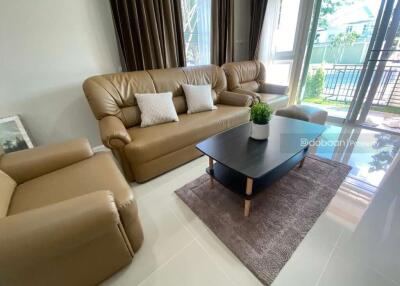 2-story detached house, 3 bedrooms, 3 bathrooms, in a project near Chiang Mai Airport.