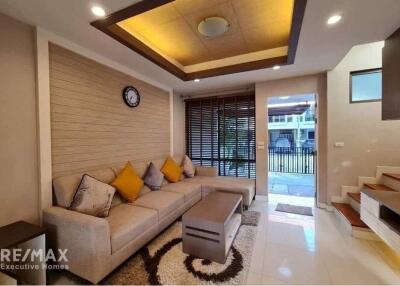 Spacious 3 Bedroom Townhome in The Private Sukhumvit 97/1 - For Rent