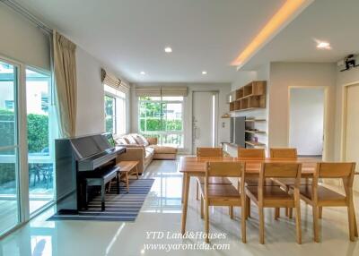 Spacious living room with natural light