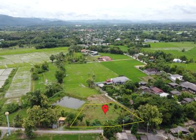 Aerial view of property and surrounding area