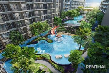 So Origin Pattaya  for sale 1 bedroom 1 bathroom 26 sqm good investment