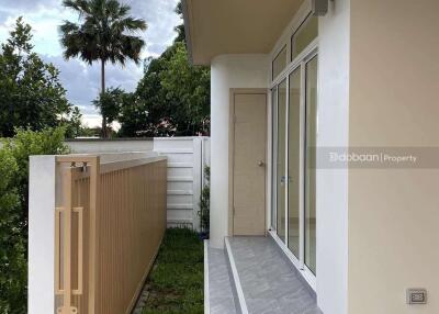 1-story detached house, 3 bedrooms, 2 bathrooms, San Sai zone, near HomePro San Sai.