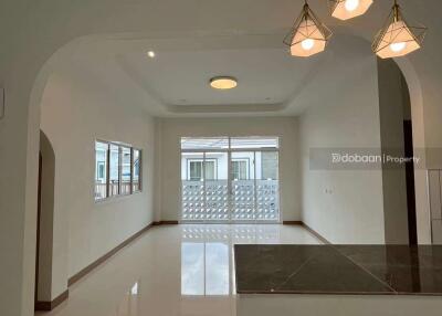 1-story detached house, 3 bedrooms, 2 bathrooms, San Sai zone, near HomePro San Sai.