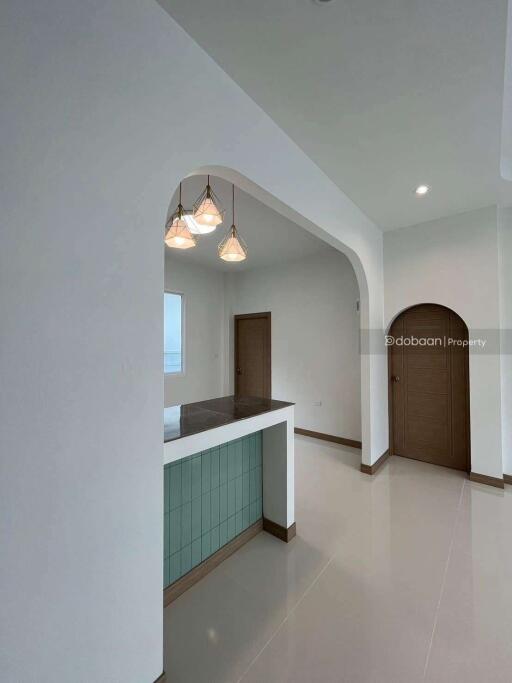 1-story detached house, 3 bedrooms, 2 bathrooms, San Sai zone, near HomePro San Sai.