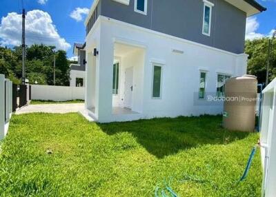 2-story detached house, 3 bedrooms, 3 bathrooms, quiet atmosphere, near Kad Farang.