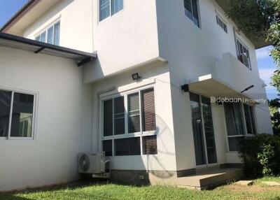 2-story detached house, 3 bedrooms, 3 bathrooms in a project near Maejo University.