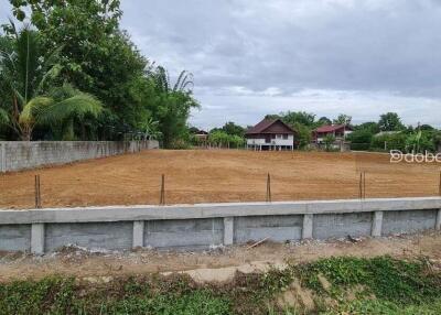 Beautiful land plot, 1 rai 79 square wah, located in Doi Saket area near Kwan Market.