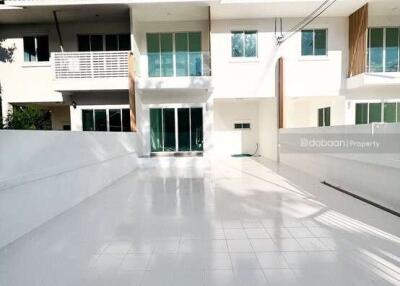 Two-storey townhome with 3 bedrooms, 2 bathrooms, situated in San Sai area near HomePro San Sai.